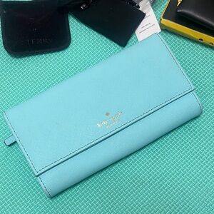 Kate Spade Blue Wallet